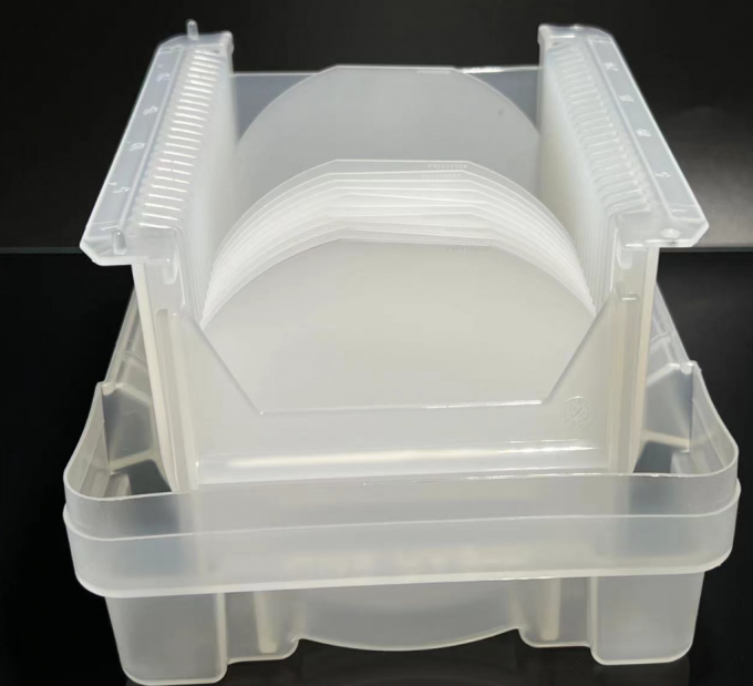 Wafer Container Hs Code 6Inch Vertical Wafer Cassette Box Wafer Transport Container