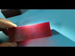 قضيب ياقوت أحمر وياقوت أزرق بصري بطريقة Cz