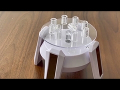 أنبوب زجاجي زفير ملمع بحجم مخصص مع خروط