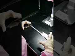 رقائق ياقوت أزرق مصقولة على الوجهين بقطر 12 بوصة (300 مم) وسماكة 1.0 مم