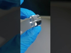 خصيص Dia25.40 * 15.00mm أسطوانية جميع الجوانب الملمعة الزعفرة العدسة البصرية النوافذ