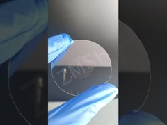 رقائق زعفرانية 2 بوصة مع فتحة محور C Al2O3 أحادي البلورية 9.0 صلابة