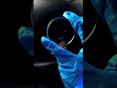 نوافذ البصرية الزعفرة قابلة للتخصيص 99.99٪ Al2O3 شفافية عالية لنوافذ الليزر