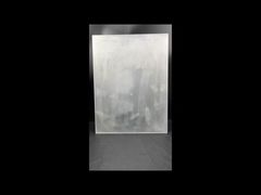 شريحة خام مربعة من الياقوت الأزرق لتطبيقات البصريات وأشباه الموصلات ودرجات الحرارة العالية