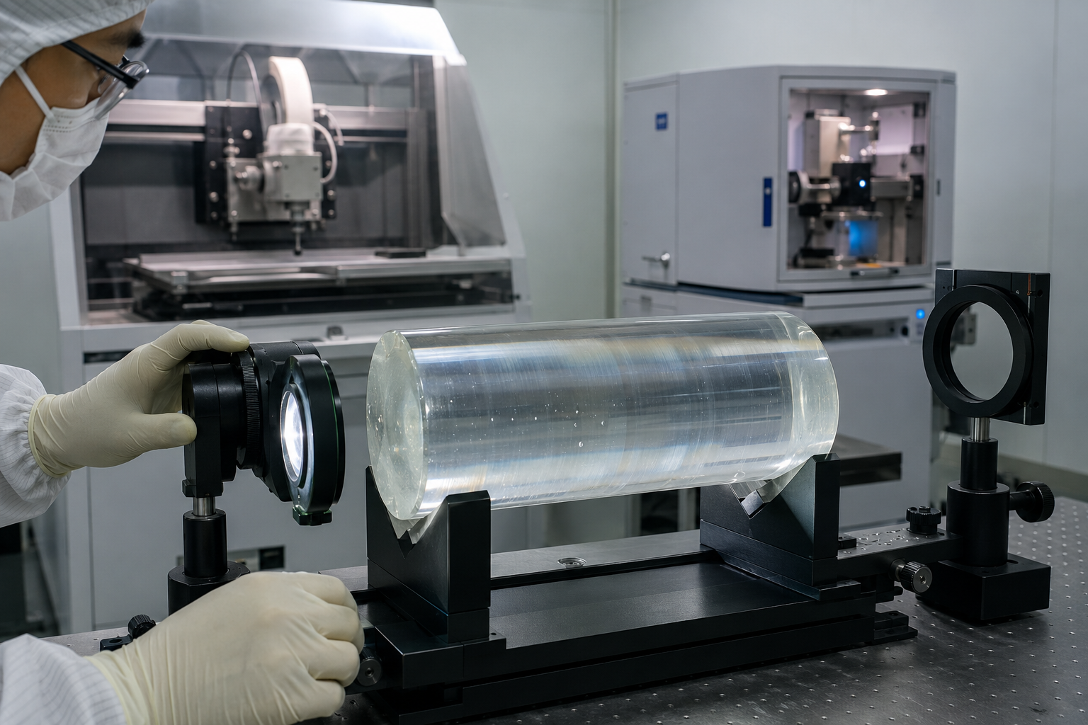 أحدث مدونات الشركة حول Sapphire Boule Inspection Before Wafer Processing: Crystal Orientation, Bubble Defects, Stress and Usable Yield