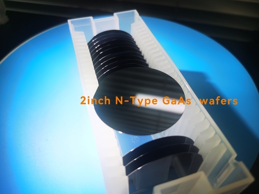 شراء 4 بوصة GaAs Wafers Gallium Arsenide Substrates DSP N type P. type التصنيع عبر الإنترنت