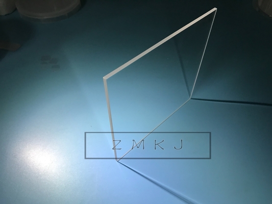 شراء 120 × 120MM تنصهر لوحة الكوارتز حسب الطلب مربع الشكل للضوء الإلكترونية التصنيع عبر الإنترنت