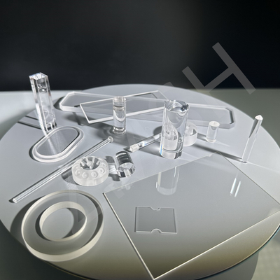 شراء الأجزاء البصرية من الزبيب زجاج الزبيب عالية الكفاءة عالية الصلابة الملمع العصي الأنابيب المخصصة التصنيع عبر الإنترنت