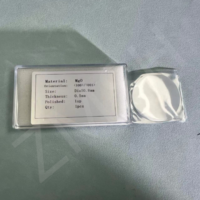 شراء 2 بوصة MgO سمك الوافر 500um التوجه < 100> بلور أكسيد المغنيسيوم بلور مخصص التصنيع عبر الإنترنت