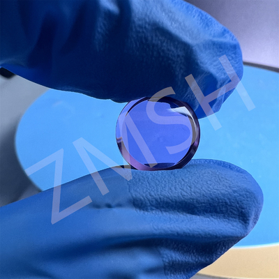 شراء زعفرة نافذة بصرية بنفسجية نافذة أرجوانية تطبيقات عقدة ساعة مطلية جيدًا صلابة عالية الاستخدام البصري التصنيع عبر الإنترنت