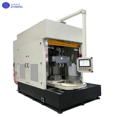 شراء آلة مربعة ذات محطة مزدوجة من السيليكون أحادي البلورية 6/8/12 بوصة burr ≤0.5mm دقة عالية ±0.05mm التصنيع عبر الإنترنت