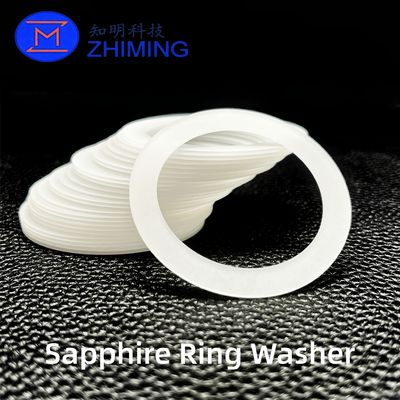 شراء Custom Sapphire Ring Washer – Wear-Resistant, Insulating Single-Crystal Al₂O₃ Component التصنيع عبر الإنترنت