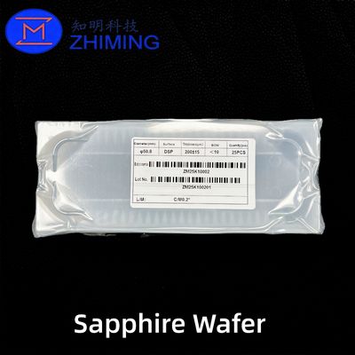 شراء 2-inch DSP Sapphire Wafer 200 µm Al₂O₃  for LED & Optical Applications التصنيع عبر الإنترنت