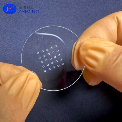 شراء Small-Size Sapphire TGV Micro-Via Wafer for Laboratory Prototyping, MEMS Devices and Optical Micro-Structure Applications التصنيع عبر الإنترنت