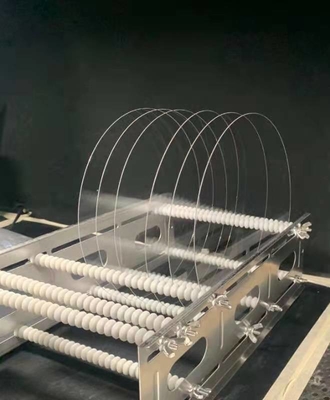 8 بوصة 0.725 Dia100mm C طائرة واحدة كريستال الياقوت ويفر 1300 مم 1500 مم