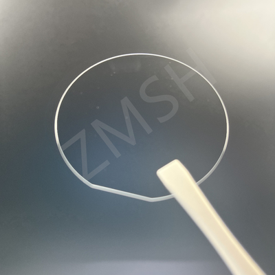 2 بوصة زعفران وافير Al2O3 أحادي البلورية Dia 50.80mm سمك 430um BOW <10 A-طائرة